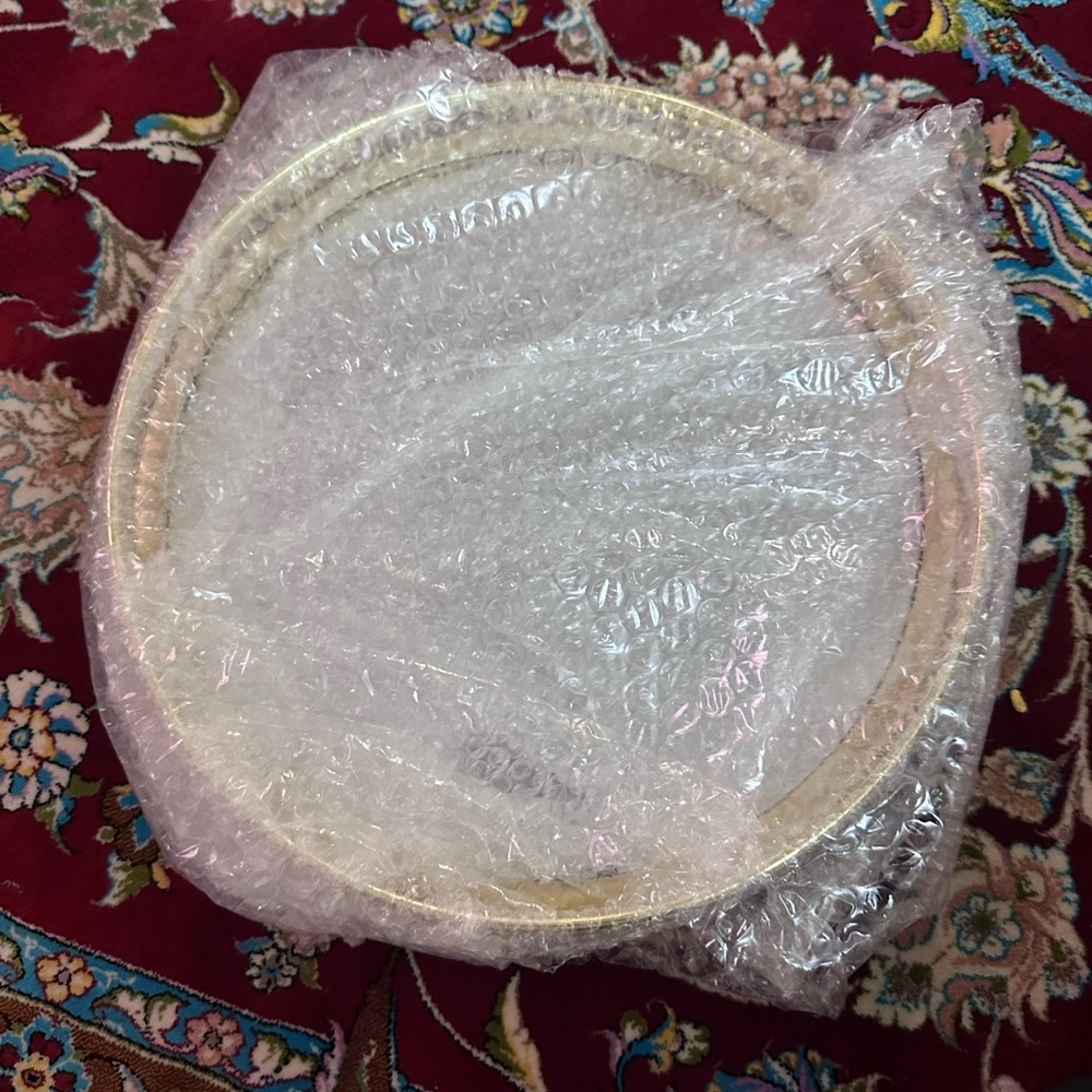 Gold iron plate